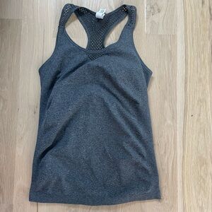 Old Navy Gray Racerback Go Dry Athletic top Small